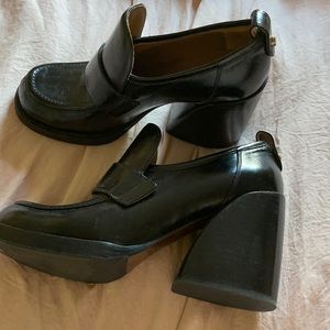 Chloe Chunky Heel Loafers  7